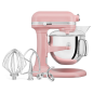 KITCHENAID Artisan 6,9 Liter - 5KSM7580XEDR - Limited Edition Küchenmaschine Altrosa (Rührschüsselkapazität: 6,9 Liter, 500 Wa