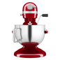 KITCHENAID 5KSM60SPXEER Küchenmaschine Empire Rot (Rührschüsselkapazität: 5,6 Liter, 375 Watt)