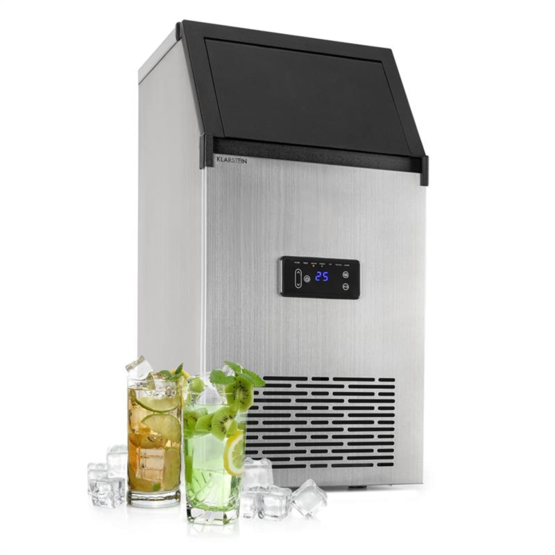 KLARSTEIN Glacial XL Eiswürfelmaschine (260 Watt, Creme / weiß)