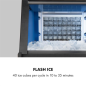 KLARSTEIN Glacial XL Eiswürfelmaschine (260 Watt, Creme / weiß)