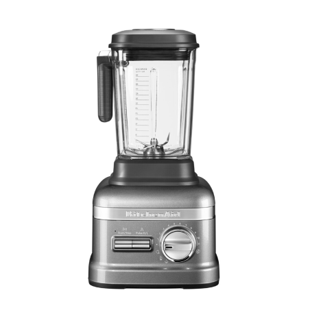 KITCHENAID Artisan Power Plus Blender - 5KSB8270EMS Standmixer Medaillon Silber (1800 Watt, 2.6 Liter)