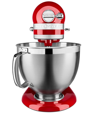 KITCHENAID 5KSM185PSEER Artisan 4,8 Liter Küchenmaschine Empire Rot (300 Watt)