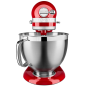 KITCHENAID 5KSM185PSEER Artisan 4,8 Liter Küchenmaschine Empire Rot (300 Watt)