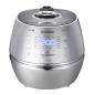 CUCKOO CRP-CHSS1009FN Reiskocher (1445 Watt, Metallic Silber)
