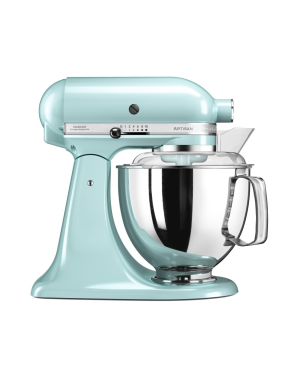 KITCHENAID Artisan 4,8 Liter - 5KSM175PSEIC Sparset inkl. 4 Zubehöre Küchenmaschine Eisblau (Rührschüsselkapazität: 4,8 Liter,