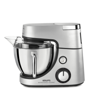 KRUPS KA631D11 Küchenmaschine Silber (Rührschüsselkapazität: 4,6 Liter, 1100 Watt)