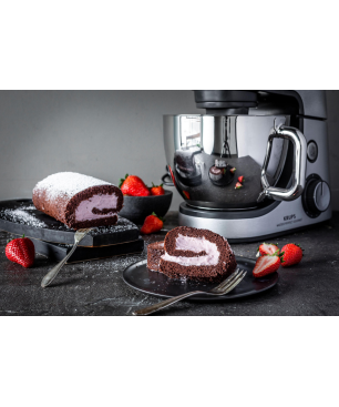 KRUPS KA631D11 Küchenmaschine Silber (Rührschüsselkapazität: 4,6 Liter, 1100 Watt)