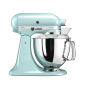 KITCHENAID 5KSM175PCEIC Artisan Küchenmaschine Eisblau (Rührschüsselkapazität: 4,8 Liter, 300 Watt)