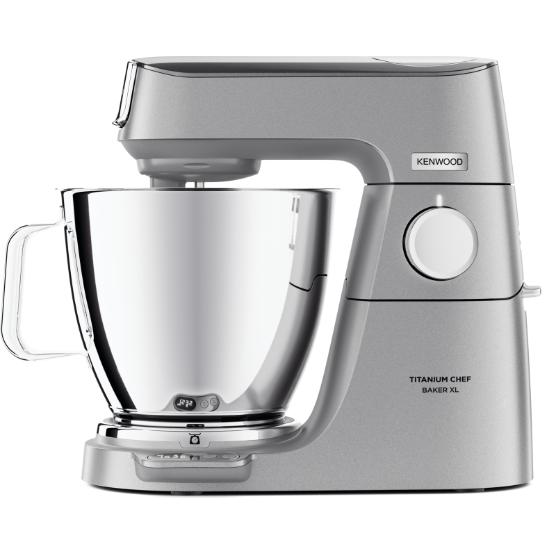 KENWOOD Titanium Chef Baker XL KVL85.004SI Küchenmaschine Silber (Rührschüsselkapazität: 7 Liter, 1200 Watt)