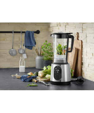 WMF 0416630011 KULT PRO HOCHLEISTUNGSMIXER 1500W Standmixer Transparent/Cromargan matt (1600 Watt, 1.8 Liter)