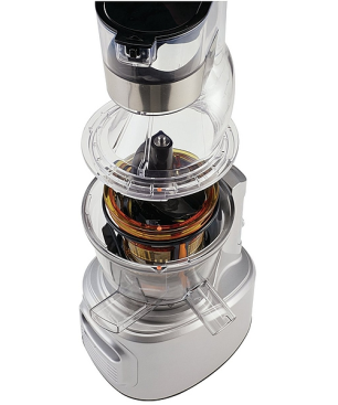 SAGE SJS700SIL4EEU1 The Big Squeeze Entsafter 240 Watt, Silber/Transparent