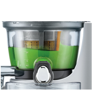 SAGE SJS700SIL4EEU1 The Big Squeeze Entsafter 240 Watt, Silber/Transparent