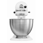 KITCHENAID Classic 5K45SSE Küchenmaschinen weiß (Rührschüsselkapazität: 4,3 Liter, 250 Watt)