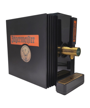JÄGERMEISTER 3-Bottle-TAP-Machine 4. Gen Zapfanlage Schwarz