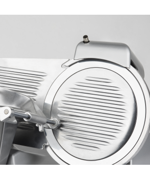 H.KOENIG H.Koenig MSX250 Allesschneider/ Aufschnitt bis 12 mm Dicke/25 cm Ø Messer/ mit Messerschärfer/silber Schneidemaschine