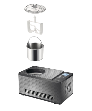 UNOLD 48897 EISMASCHINE LIMITED EDITION Eismaschine (150 Watt, Edelstahl)