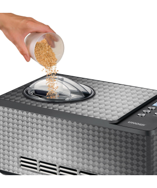UNOLD 48897 EISMASCHINE LIMITED EDITION Eismaschine (150 Watt, Edelstahl)