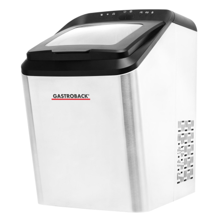 GASTROBACK 41143 EISWÜRFELBEREITER BARTENDER PRO Eiswürfelbereiter (145 Watt, Silber)