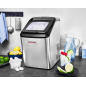 GASTROBACK 41143 EISWÜRFELBEREITER BARTENDER PRO Eiswürfelbereiter (145 Watt, Silber)