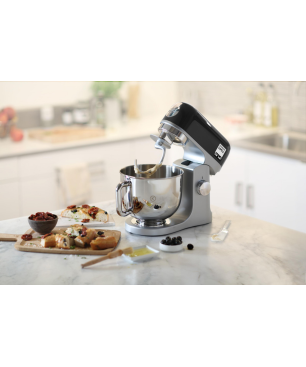 KENWOOD KMX 750 BK KMIX KÜCHENMASCHINE Küchenmaschine Rich Black (Rührschüsselkapazität: 5 Liter, 1000 Watt)