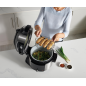 NINJA OL550EU Foodi 11-in-1 SmartLid Multikocher Stainless Steel/Black (Rührschüsselkapazität: 6 Liter, 1460 Watt)