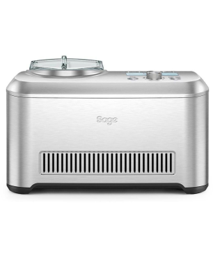 SAGE The Smart Scoop Eismaschine (200 Watt, Silber)