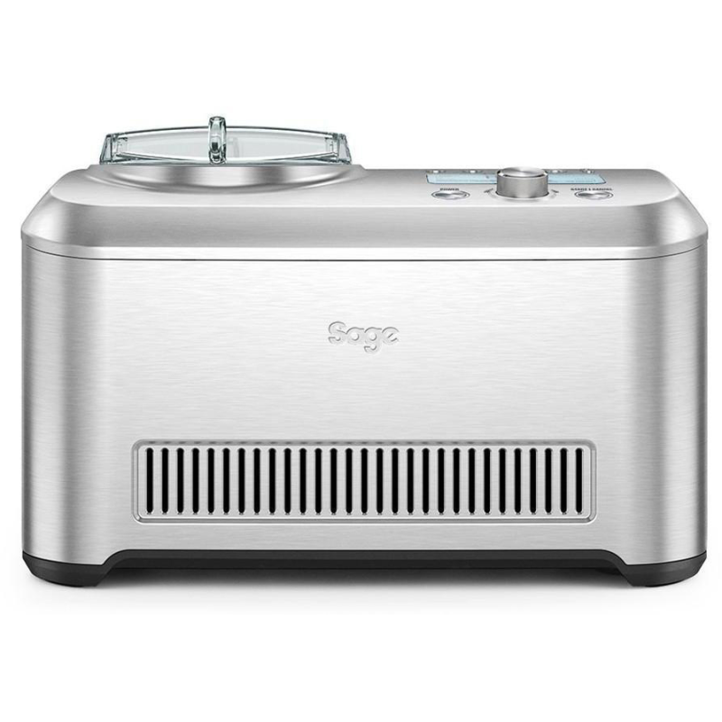 SAGE The Smart Scoop Eismaschine (200 Watt, Silber)