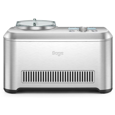SAGE The Smart Scoop Eismaschine (200 Watt, Silber)