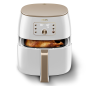PHILIPS HD9870/20 Premium Airfryer XXL Smart Sensing 7.3L Heißluftfritteuse 2225 Watt Weiß/Champagner