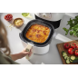 PHILIPS HD9870/20 Premium Airfryer XXL Smart Sensing 7.3L Heißluftfritteuse 2225 Watt Weiß/Champagner