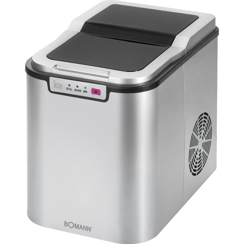 BOMANN EWB 1027 SILBER Eiswürfelmaschine (90 Watt, Slber)