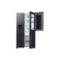 SAMSUNG RH68B8821B1/EG Side-by-Side (E, 1780 mm hoch, Premium Black Steel/Urban Silver)