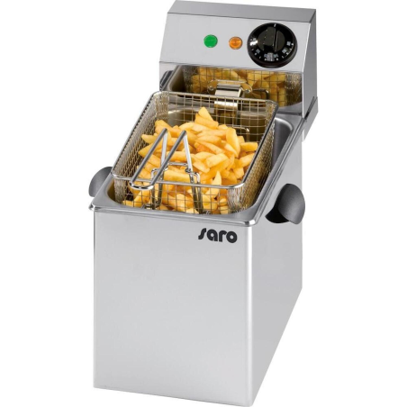 SARO PROFRI 4 Fritteuse 2000 Watt Edelstahl