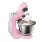 BOSCH MUM 58 K 20 CREATIONLINE UNIVERSAL Küchenmaschine Gentle Pink/Silber (Rührschüsselkapazität: 3,9 Liter, 1000 Watt)