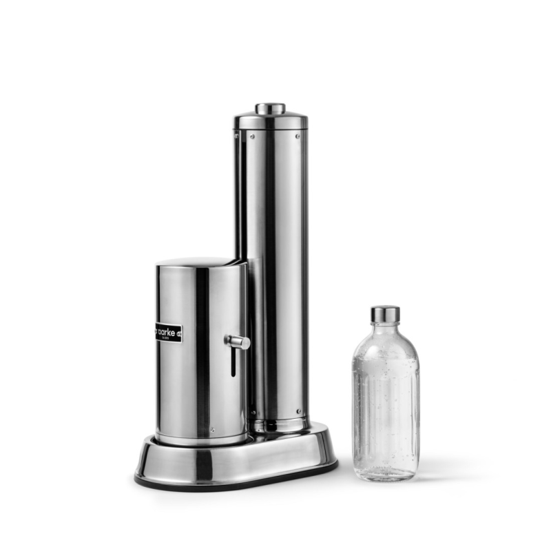 AARKE A1081 Carbonator Pro Wassersprudler, Silber