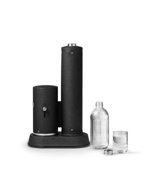 AARKE A1082 CARBONATOR PRO MATT SCHWARZ Wassersprudler, Schwarz