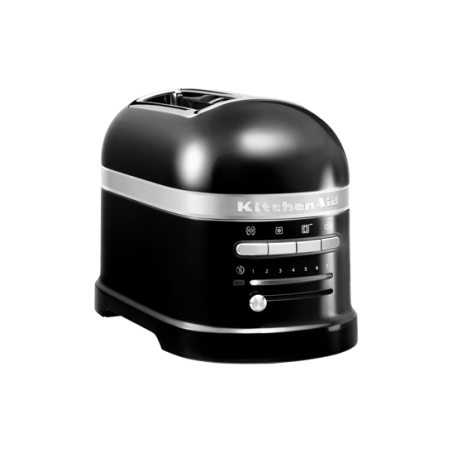 KITCHENAID 5KMT2204EOB Artisan Toaster Schwarz (1250 Watt, Schlitze: 2)