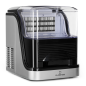 KLARSTEIN Kristall Eiswürfelmaschine (150 Watt, Silber)