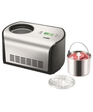 UNOLD One Eismaschine (135 Watt, Edelstahl/Schwarz)