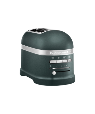 KITCHENAID ARTISAN mit 1 Sandwichzange 5KMT2204EPP Toaster Pebbled Palm (1250 Watt, Schlitze: 2)
