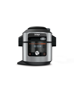 NINJA Foodi MAX 12-in-1 SmartLid Multikocher Multikocher Edelstahl/Schwarz (1760 Watt)