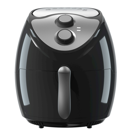 SYNTEK Heißluftfritteuse Fritteuse 1800 Watt schwarz