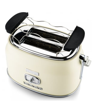 WESTINGHOUSE WES15 Wasserkocher Toaster Mixer Set cremeweiß (815 Watt, Schlitze: 2)