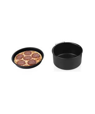 PRINCESS SMART Smarte Heißluftfritteuse 1500 Watt Silber-Schwarz