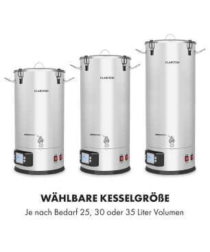 KLARSTEIN Maischfest Boiler Maischekessel