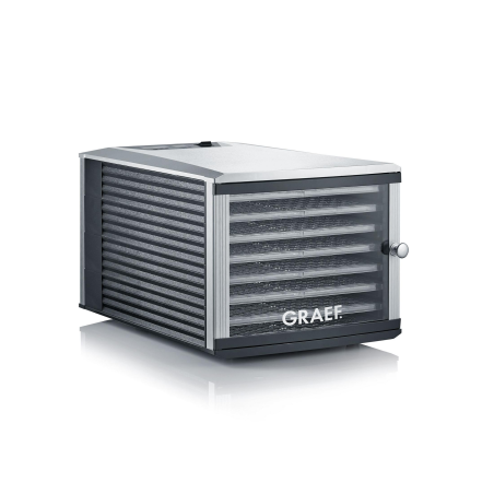 GRAEF DA 508 SILBERGRAU/SCHWARZ Dörrautomat (630 Watt)