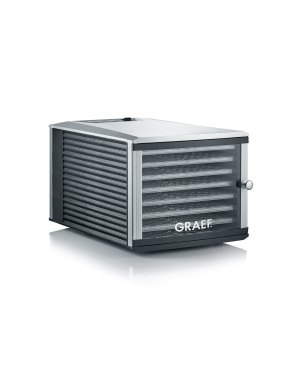 GRAEF DA 508 SILBERGRAU/SCHWARZ Dörrautomat (630 Watt)