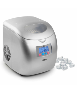 PRINCESS 422312 Eiswürfelmaschine (120 Watt, Grau)