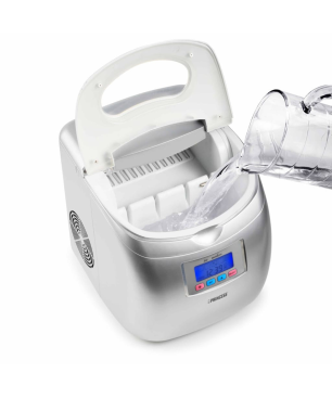 PRINCESS 422312 Eiswürfelmaschine (120 Watt, Grau)