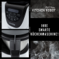 BEST DIRECT Chef-O-Matic ® Kitchen Robot Küchenmaschine mit Kochfunktion weiß (Rührschüsselkapazität: 3 Liter, 1200 Watt)